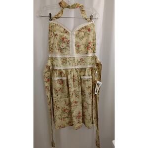 Hopeless Romantic  100% cotton apron, new with tags